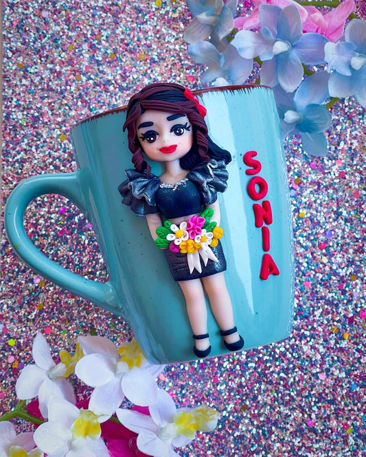 Clay Doll Mug - 1 Character