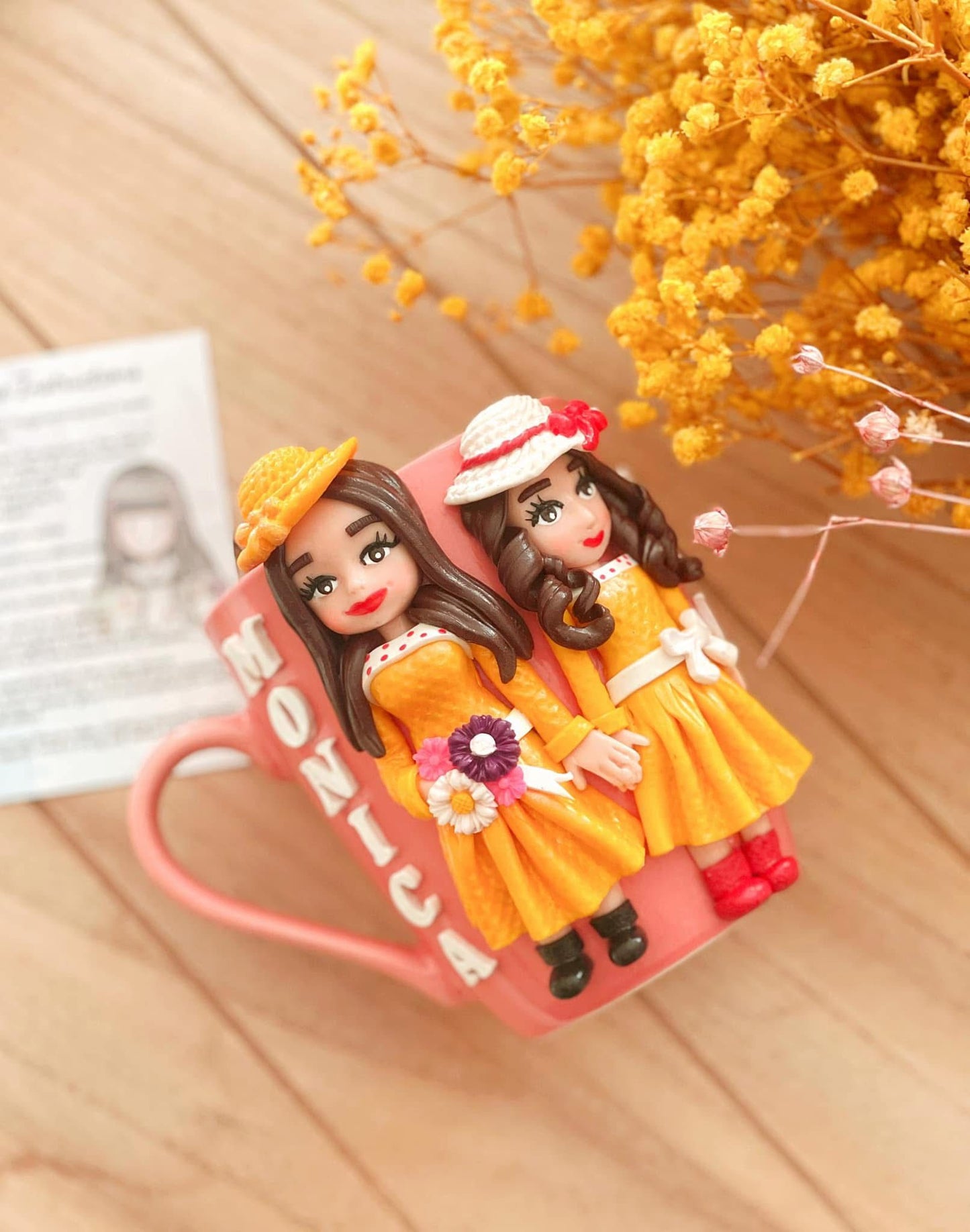 Clay Doll Mug - 2 Characters